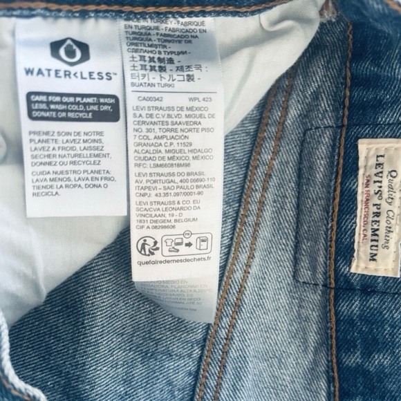 Levi’s 501 90s Premium Denim Jeans Pants - Picture 6 of 7